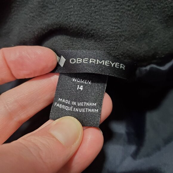 OBERMEYER Malta Snow Ski Pants HydroBlock Waterproof Grey Camo Women's 14 x 32" - Picture 9 of 16